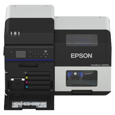 Lo último en la impresión industrial de etiquetas en color: El modelo Epson C8000